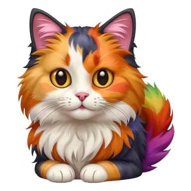 Asthetic cat sticker