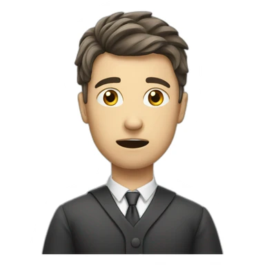 Law student stressed sticker