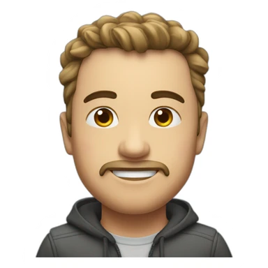 musk qui boit de l'eau sticker