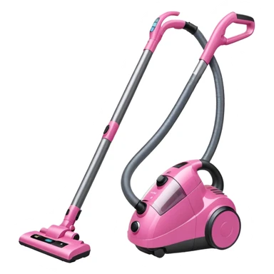 pink cordless vacuum sticker