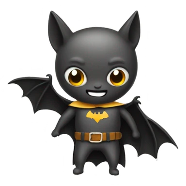 Bat with a belt sticker