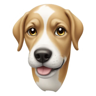 dog in top of a dolphine  sticker