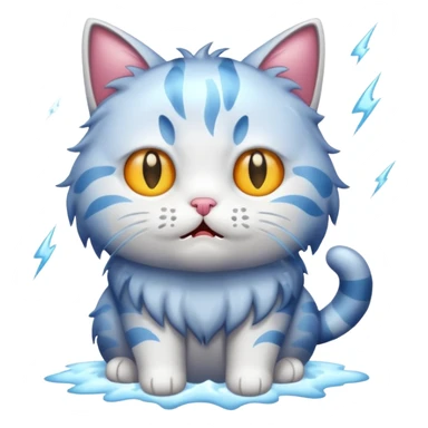 ￼ Thunderstormcat ￼ sticker