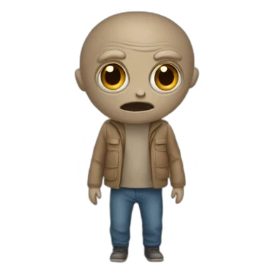 ET extrarrestre sticker