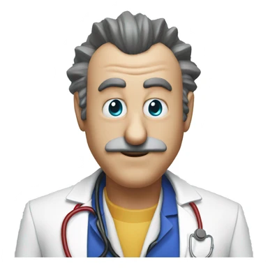 Doctor Eggman face, game Sonic the Hedgehog sticker