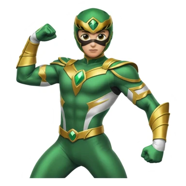 Green ranger 😏 sticker