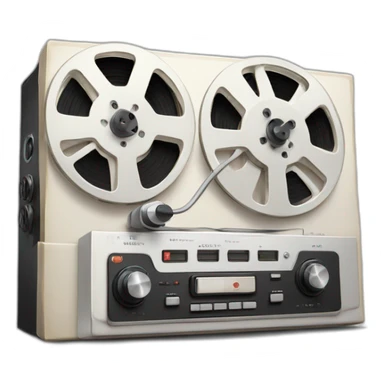 reel to reel tape deck sticker