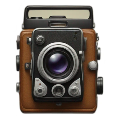 vintage camera sticker