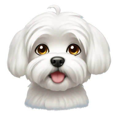 Cute Maltese sticker