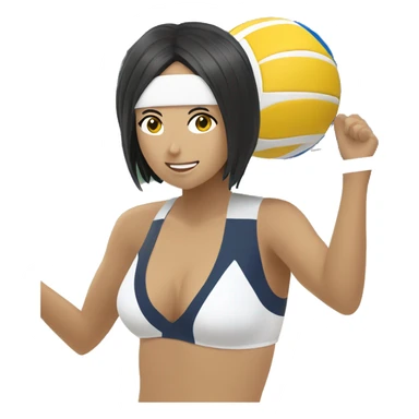 Beachvolleyball Mikasa sticker