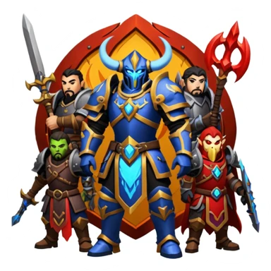 wow tbc classic karazan raid horde sticker