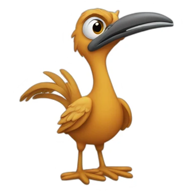 Bip bip road runner sticker