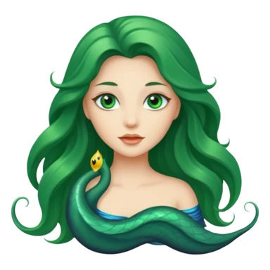 Beautiful siren sticker