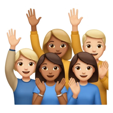 everybody clap your hands sticker