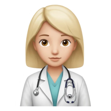 hospital worker sticker