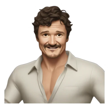 Pedro Pascal bailando sticker