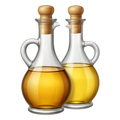 Oil and vinegar bottles  sticker