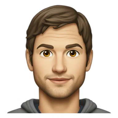 Ashton Kutcher sticker