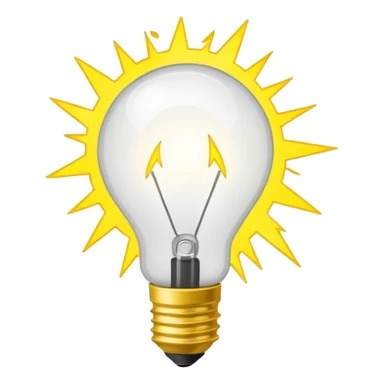 ⚡ 4. Focus Mode — “Продуктивність / дію”

Символ: маленька лампочка 
Значення: енергія, концентрація, робочий настрій
Стиль: контур дудлом, блискавка жовта sticker