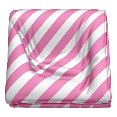 pink checkered blanket folded sticker