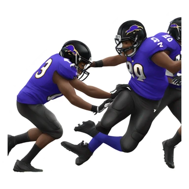 Buffalo bills hitting raven sticker