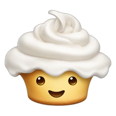 Meringue sticker