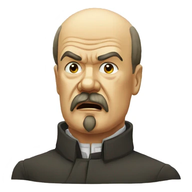 Vladimir Lenin in shock sticker