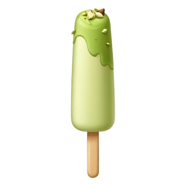 green kulfi stick sticker