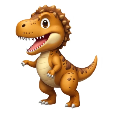 dog with t. rex costume sticker