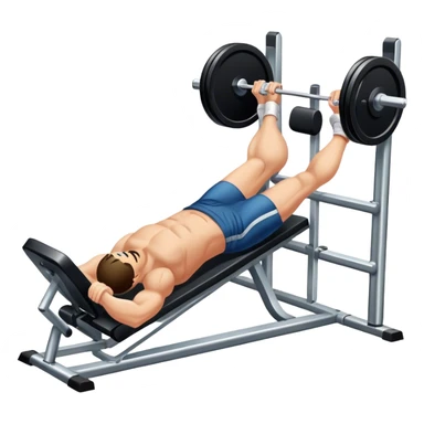 lying-down leg-press sticker