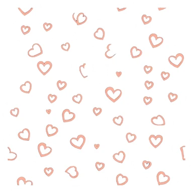 The word Dakota exploding with hearts sticker