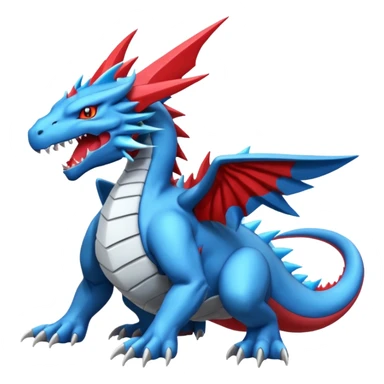 Lighdramon-Salamence-Aequcedramon-fusion sticker