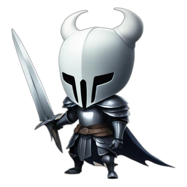 The knight of hollow knight sticker