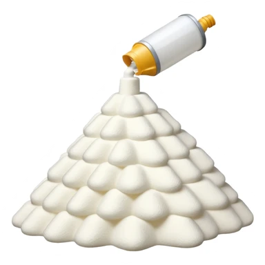 Construction spray Foam sticker