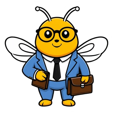 realtor bee  sticker