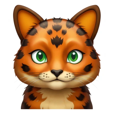 Spotted leaf from warriors cats sticker