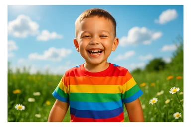 yosh bolani tasvirlab ber  sticker