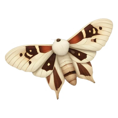 Cercopia moth sticker