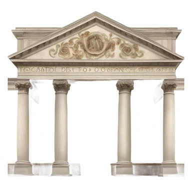 teatro farnese di parma esterno sticker