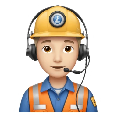 Dispatch department worker  sticker