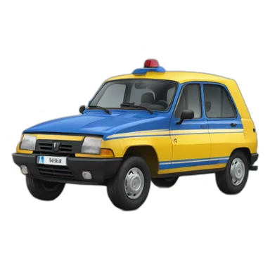 Renault-gendarmerie sticker