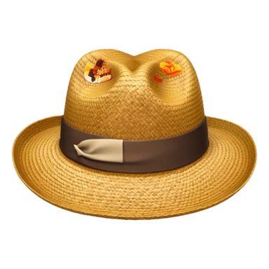 Sombrero de paja  sticker