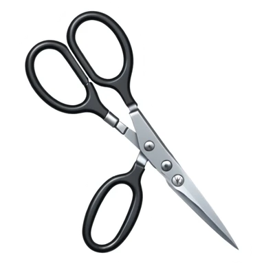 mac os cut scissors sticker