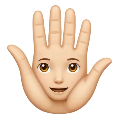 🤌generate cute version of this emoji sticker