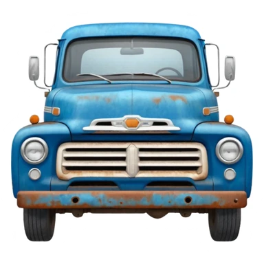 old pickup truck sticker