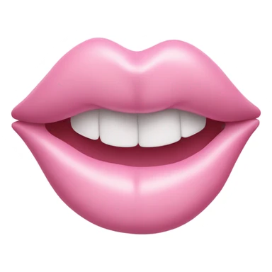 pastel pink kiss  sticker