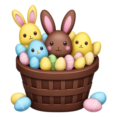  peeps marshmallow easter candy basket kawaii chocolate bunny eggs sticker