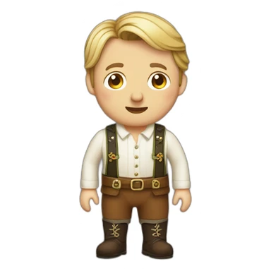 David Mitchell lederhosen sticker