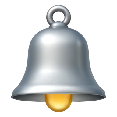 white bell sticker