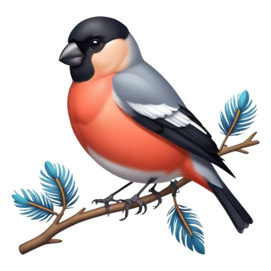 Bullfinch  sticker
